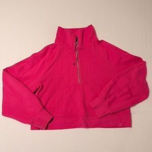 Lululemon Athletica Pink Half-Zip Scuba